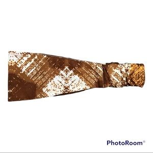 Headband African Fabric Batik Cotton Thick Elastic Back Stretch Handcrafted